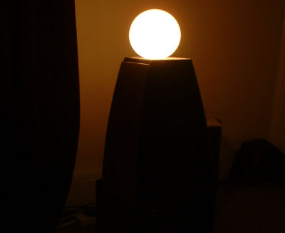 Photo of our Bookshelf Light Speaker